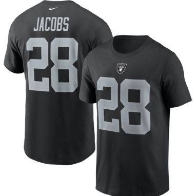 sorry, Nike Men's Las Vegas Raiders Josh Jacobs #28 Legend Short-Sleeve T-Shirt is currently out of stock