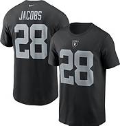 Nike Men's Las Vegas Raiders Josh Jacobs #28 Legend Short-Sleeve T-Shirt