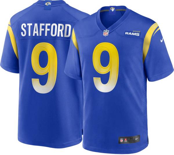 Nike Men's Los Angeles Rams Matthew Stafford #9 Royal Game Jersey