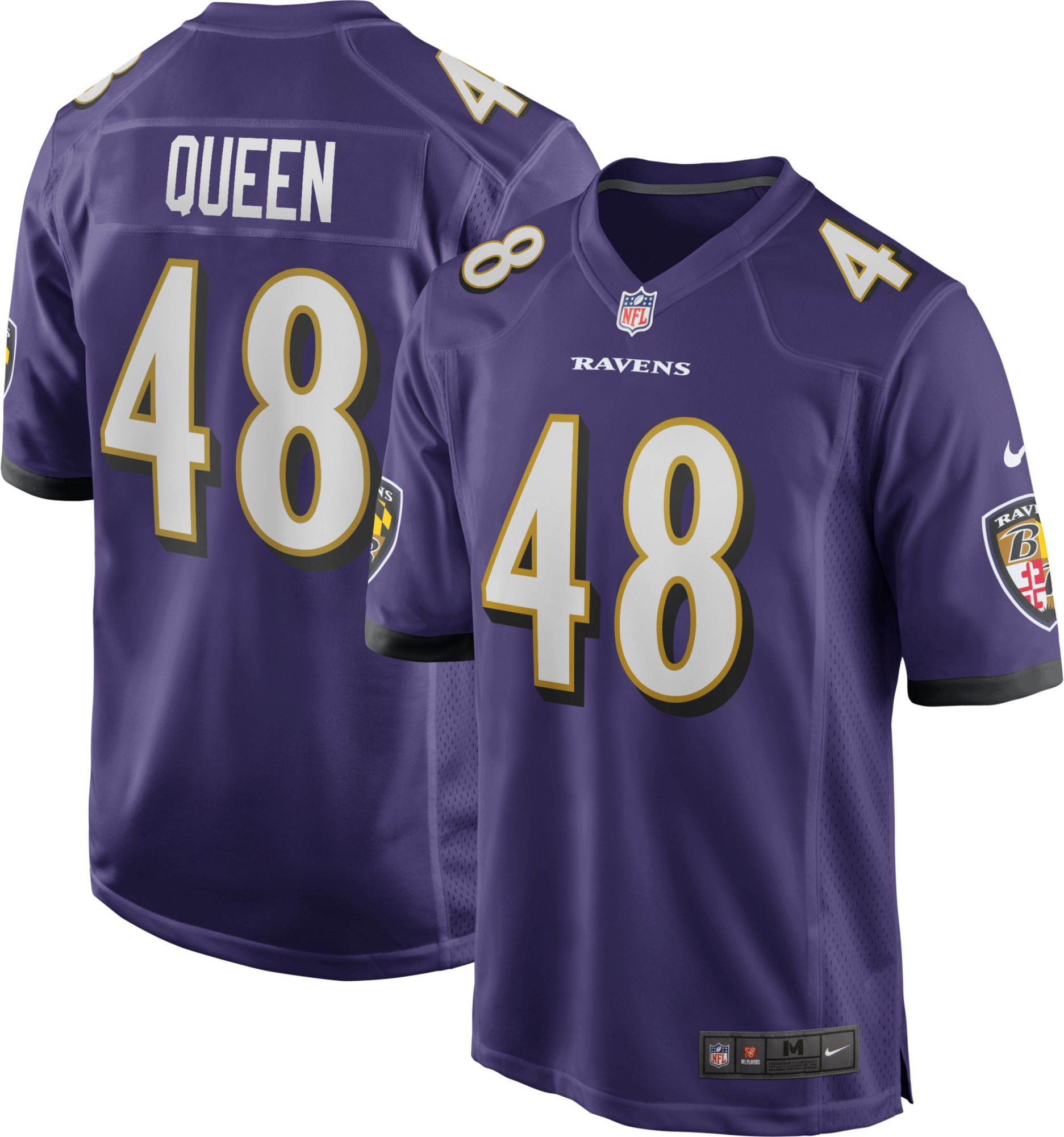 ravens on field jersey