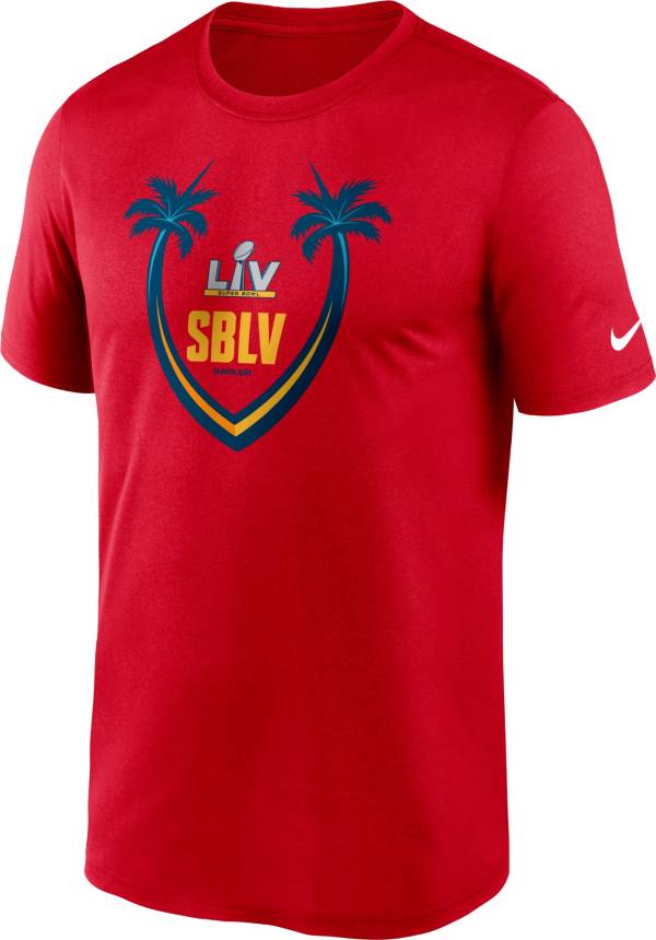 Nike Men's Super Bowl LV Icon Red T-Shirt