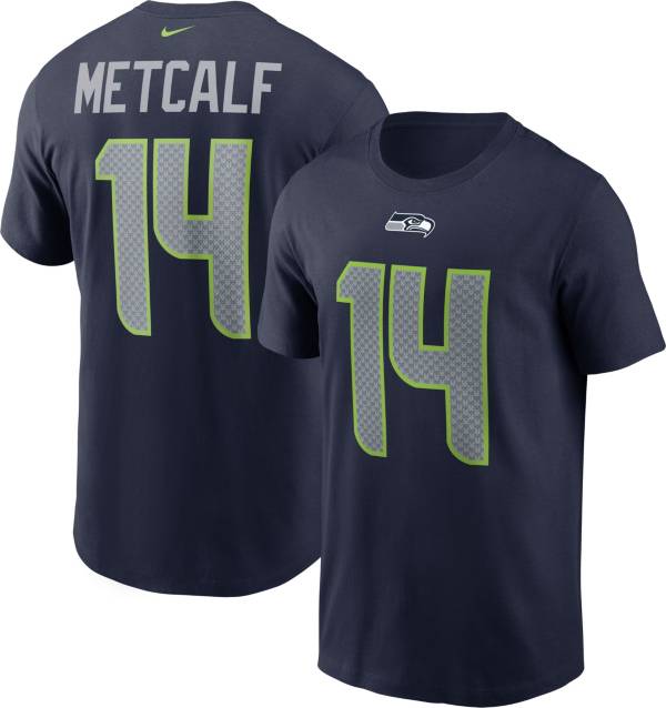 Nike Women's Seattle Seahawks DK Metcalf #14 Grey Game Jersey