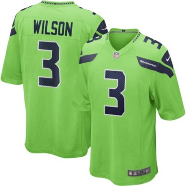 sorry, Nike Men's Seattle Seahawks Russell Wilson #3 Turbo Green Game Jersey is currently out of stock