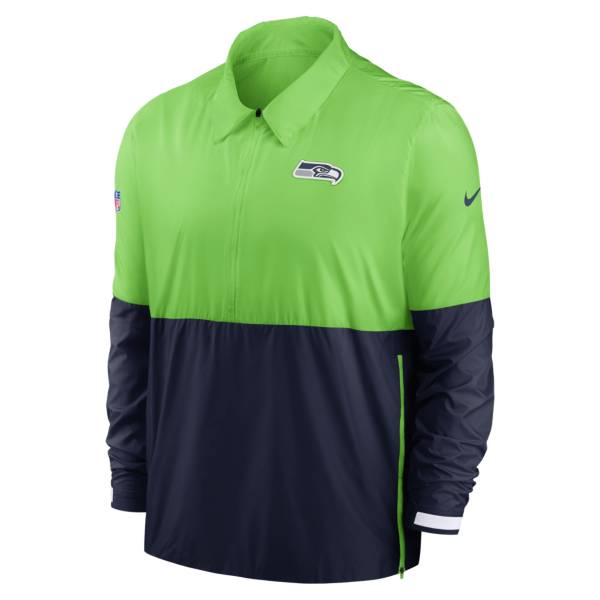 Nike Men's Seattle Seahawks Sideline Dri-Fit Coach Jacket