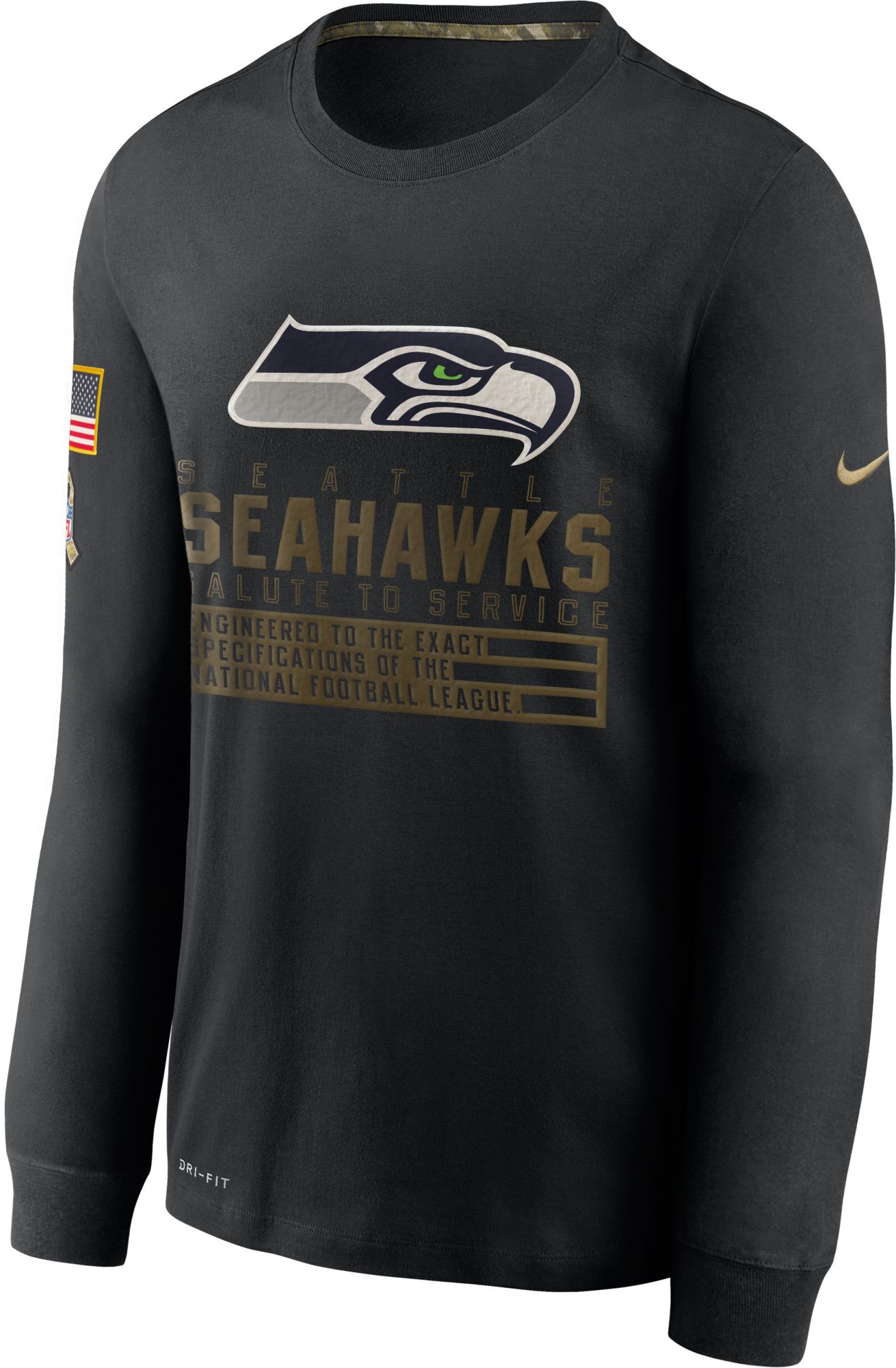 black seahawks t shirt