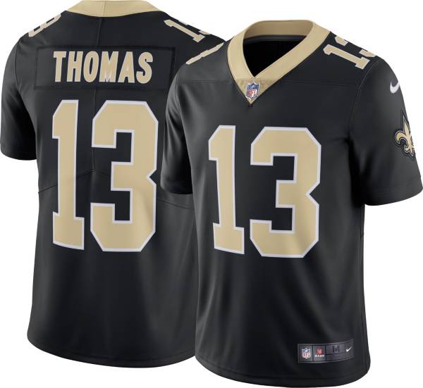 Nike Men's New Orleans Saints Michael Thomas #13 Vapor Limited Black Jersey