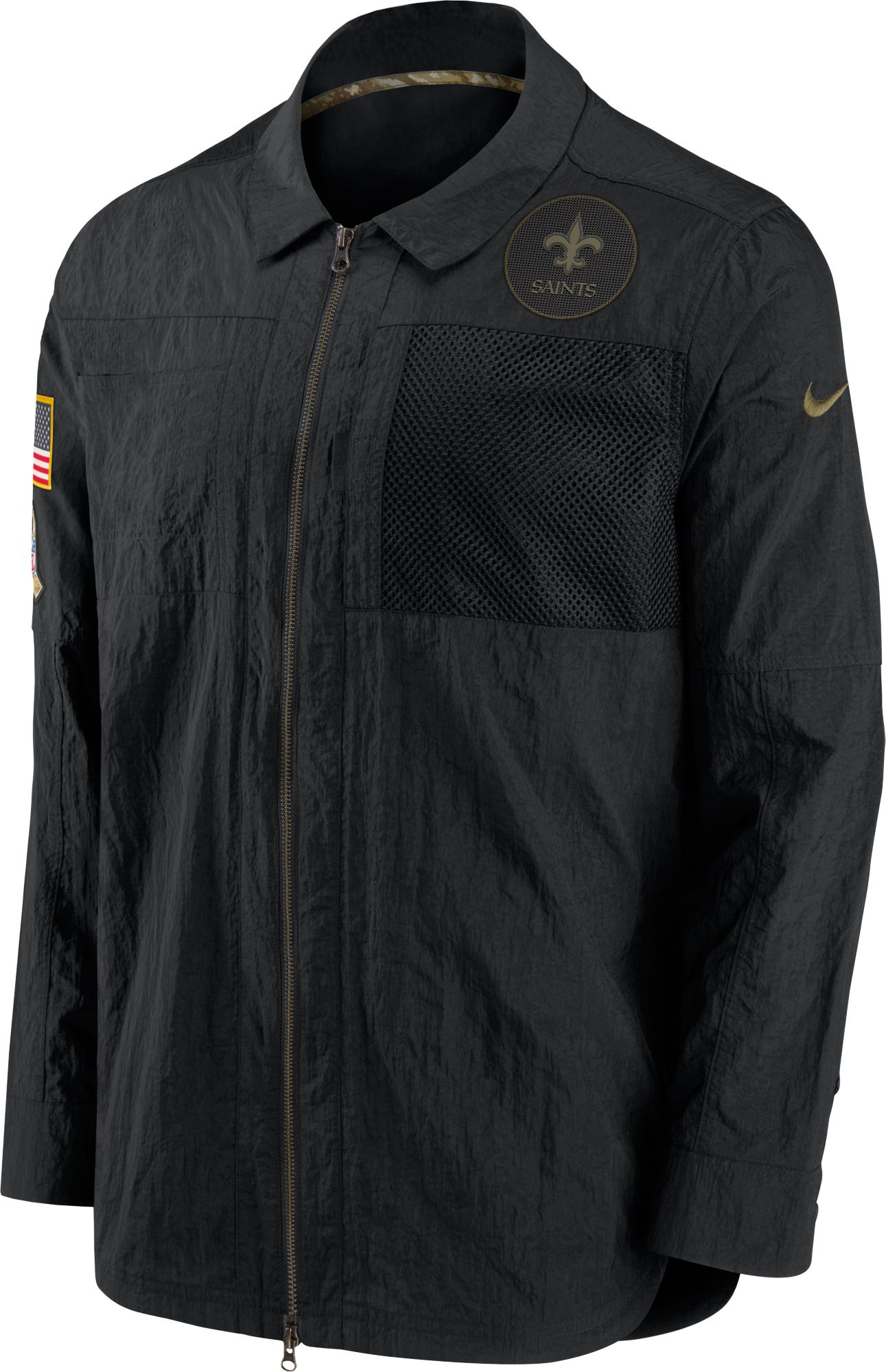 saints nike jacket