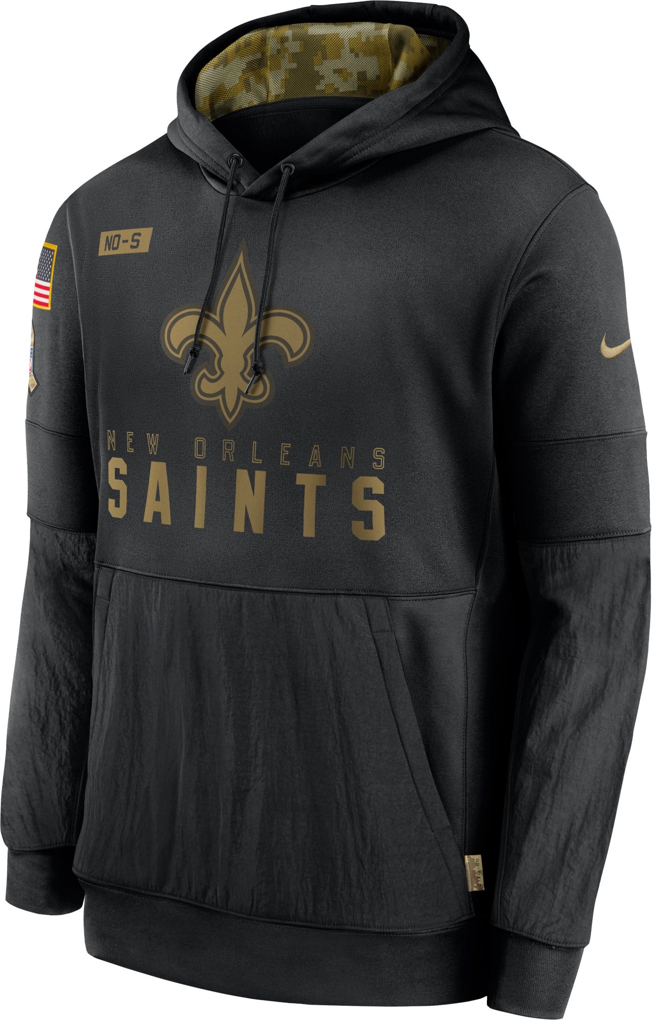 salute to service saints hoodie