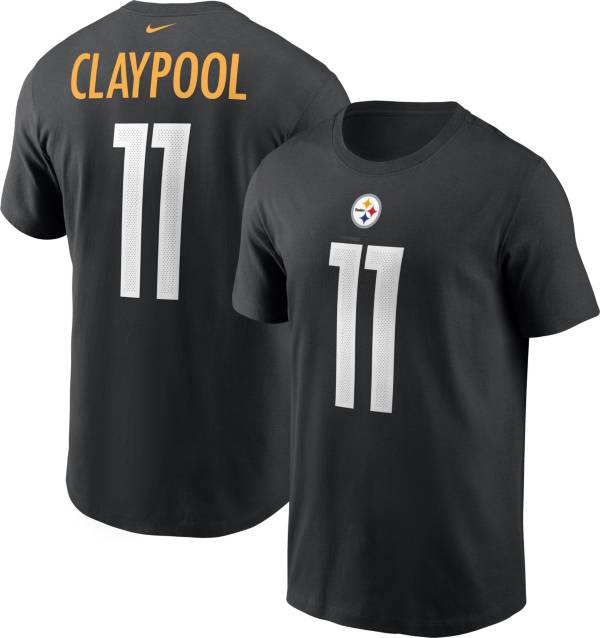 Nike Men's Pittsburgh Steelers Chase Claypool #11 Legend Black T