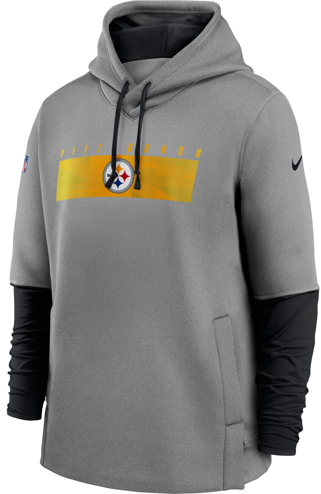 steelers sideline hoodie mens