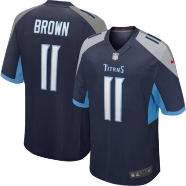 sorry, Nike Men's Tennessee Titans A.J. Brown #11 Navy Game Jersey is currently out of stock