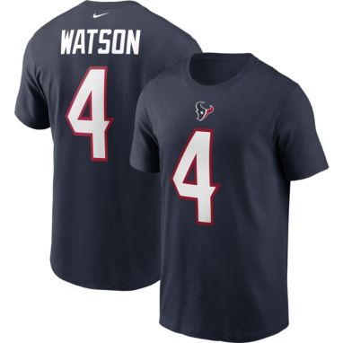 sorry, Nike Men's Houston Texans Deshaun Watson Legend #4 Navy T-Shirt is currently out of stock