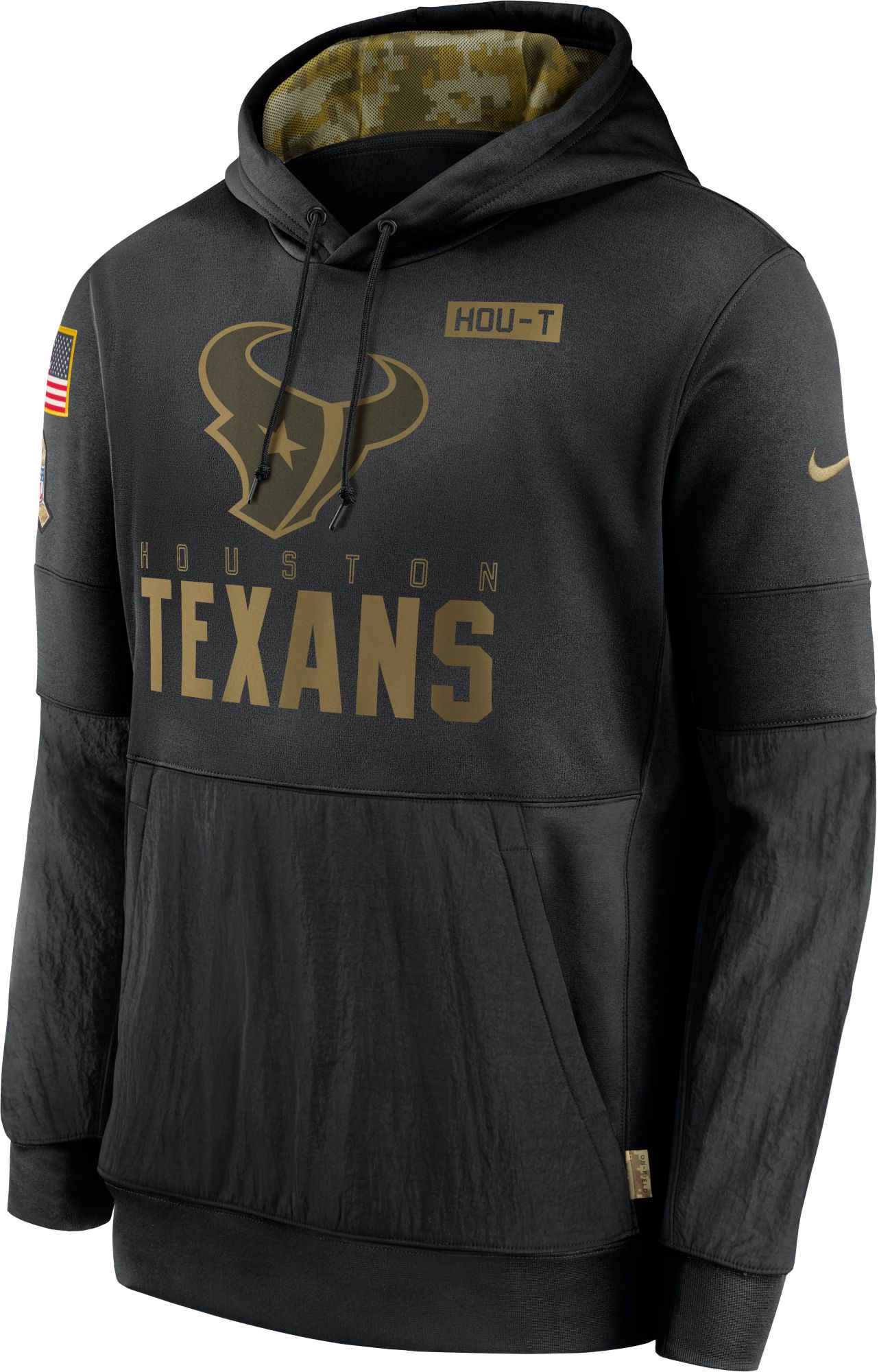 salute to service texans hoodie