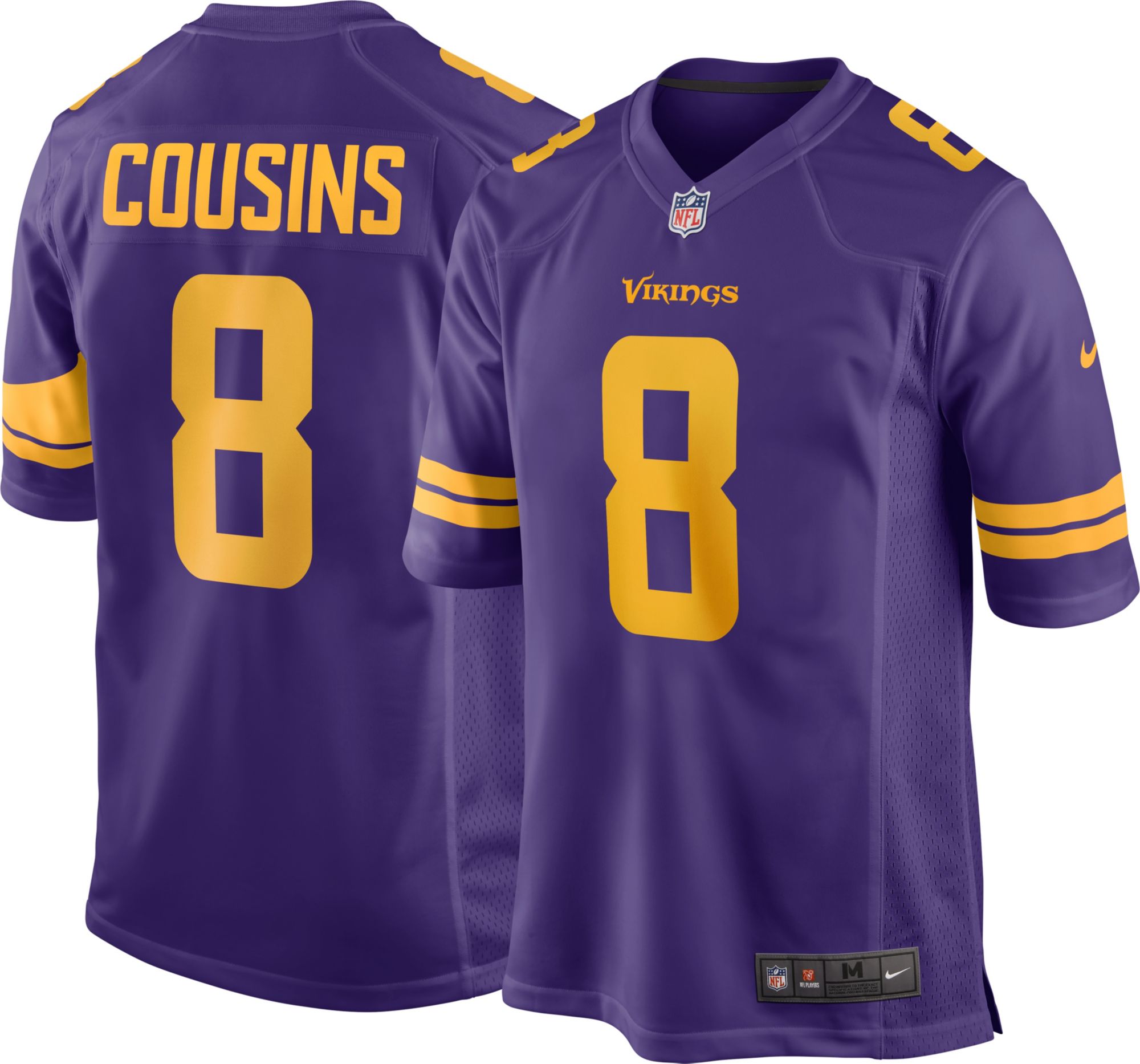 minnesota vikings kirk cousins jersey