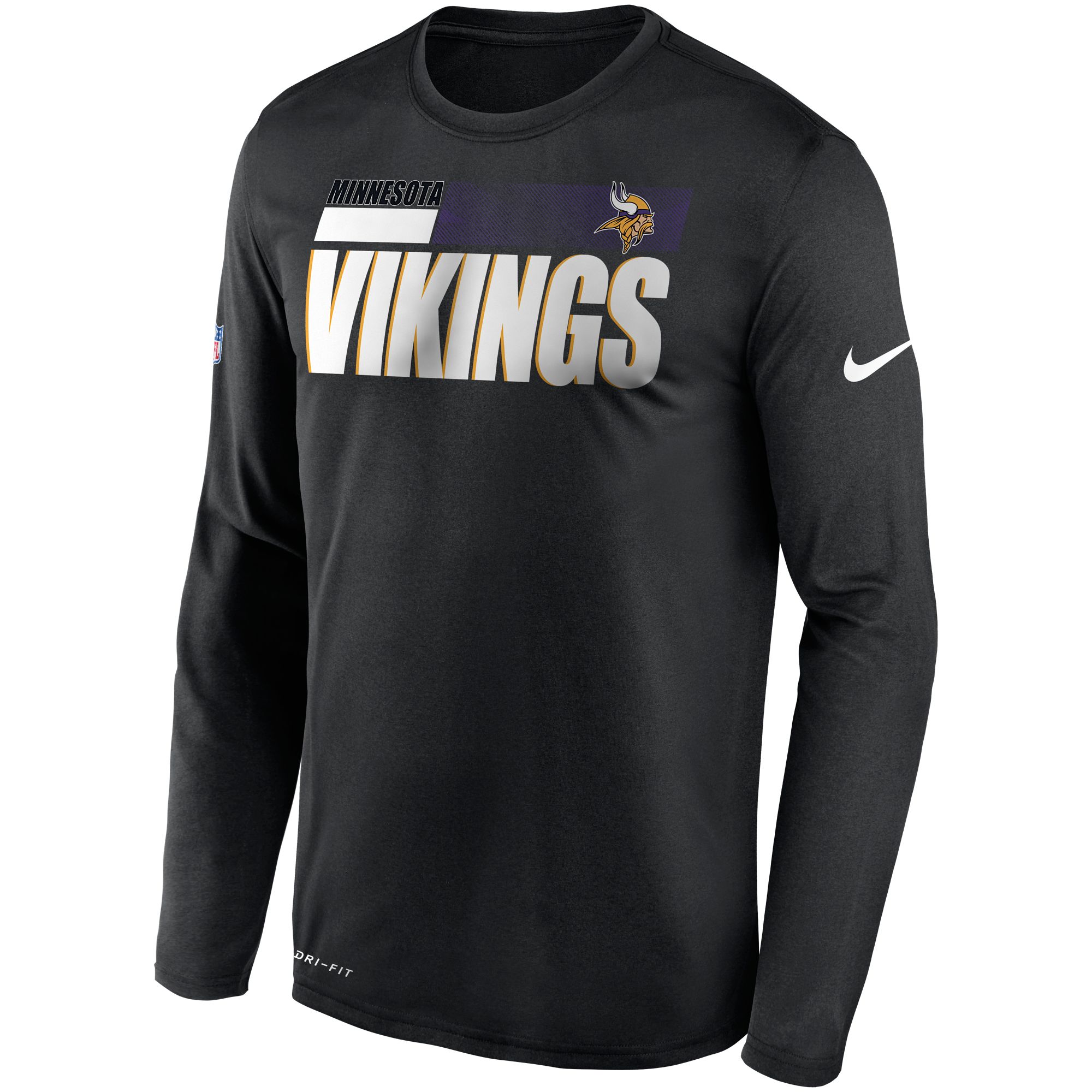 vikings dri fit t shirt