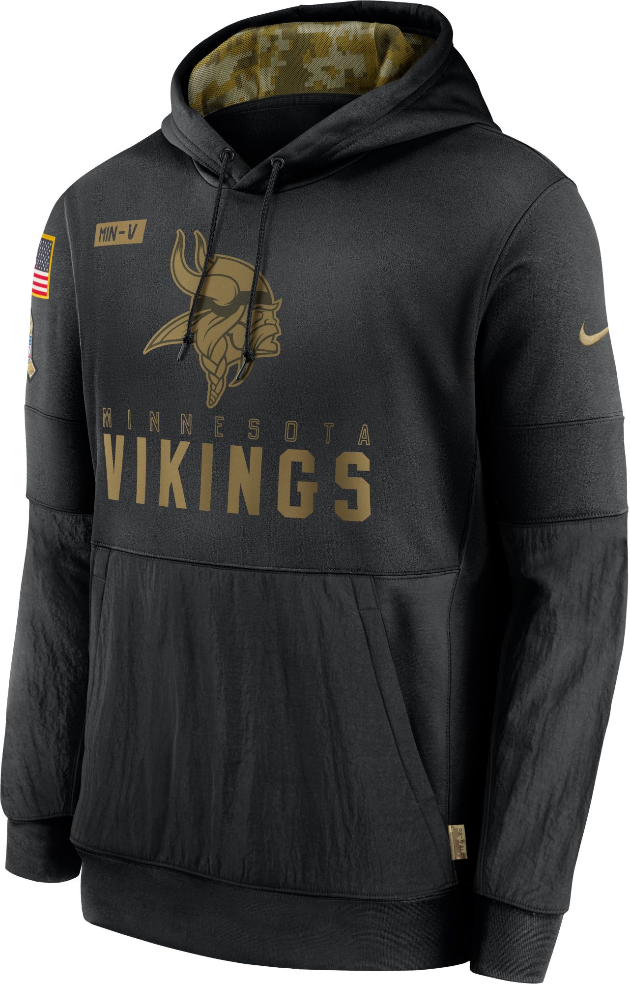 minnesota vikings military hoodie