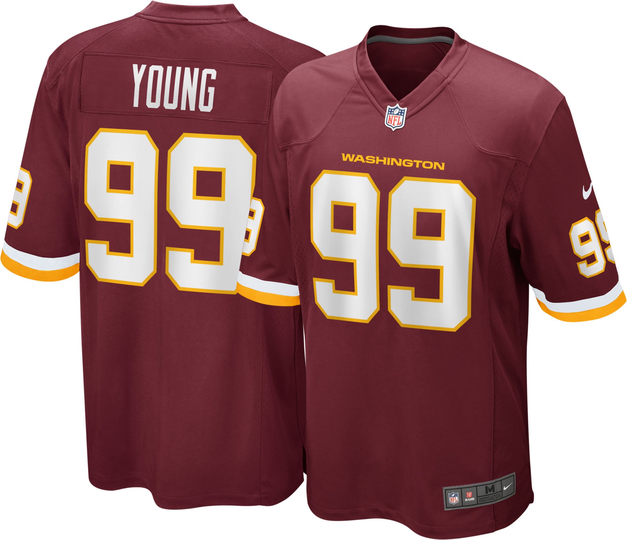 chase young redskins jersey 99