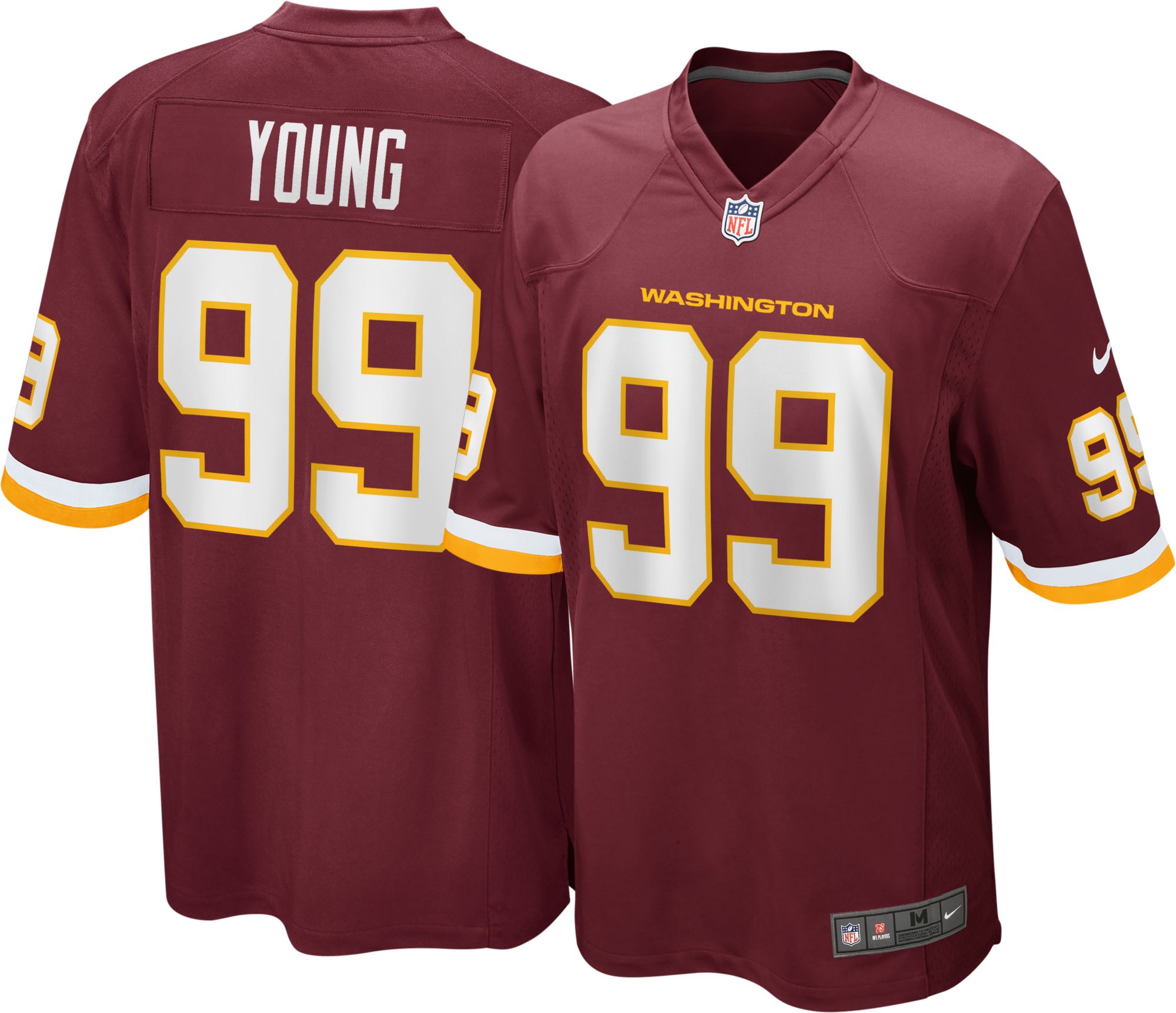 washington football team chase young jersey