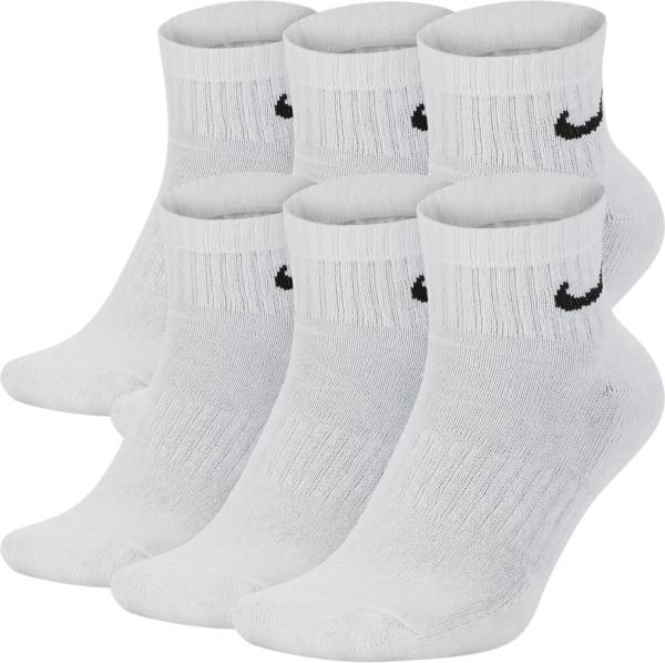 Nike Everyday Cushioned Training Ankle Socks 6 Pack Dick's Sporting