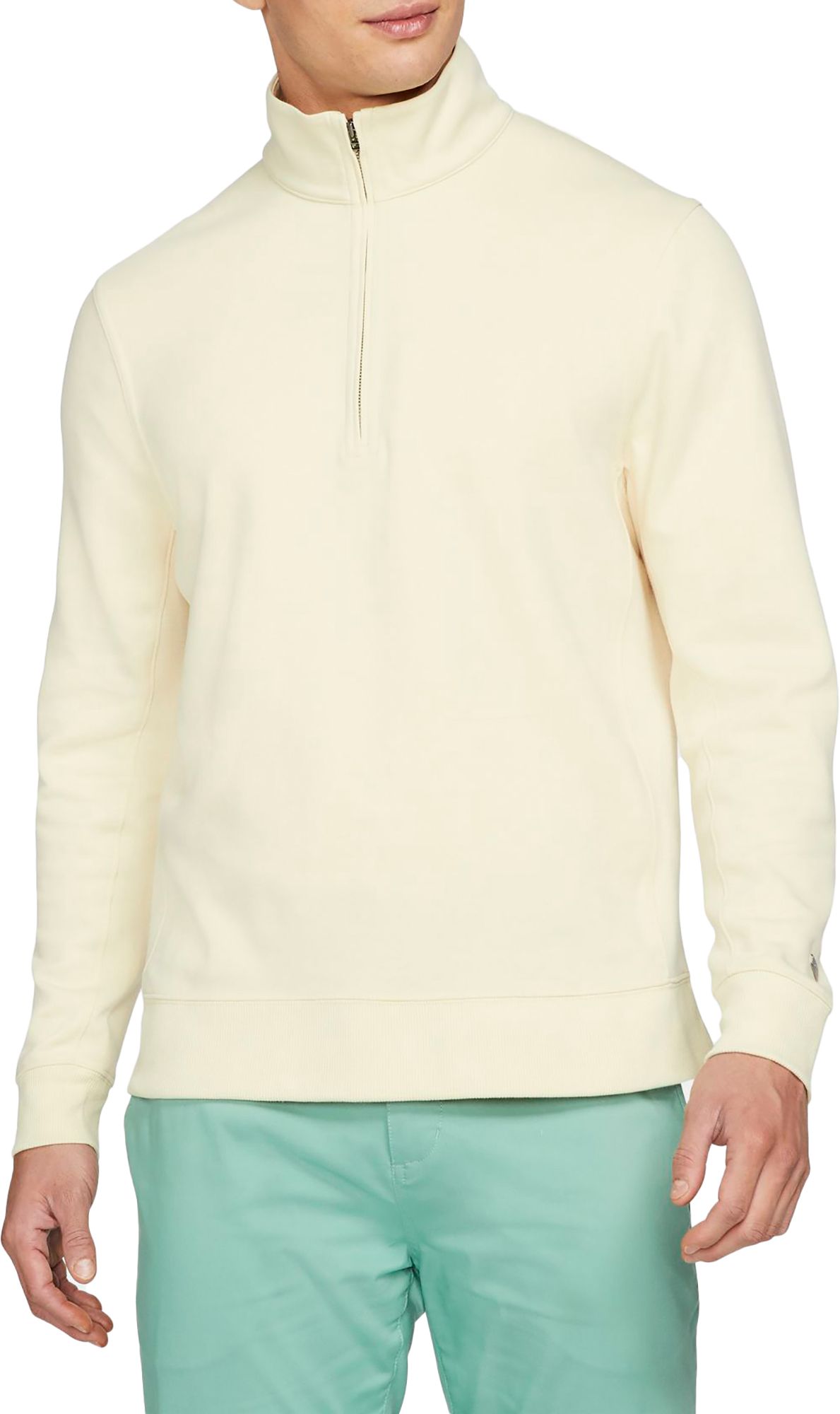 mens nike golf half zip pullover