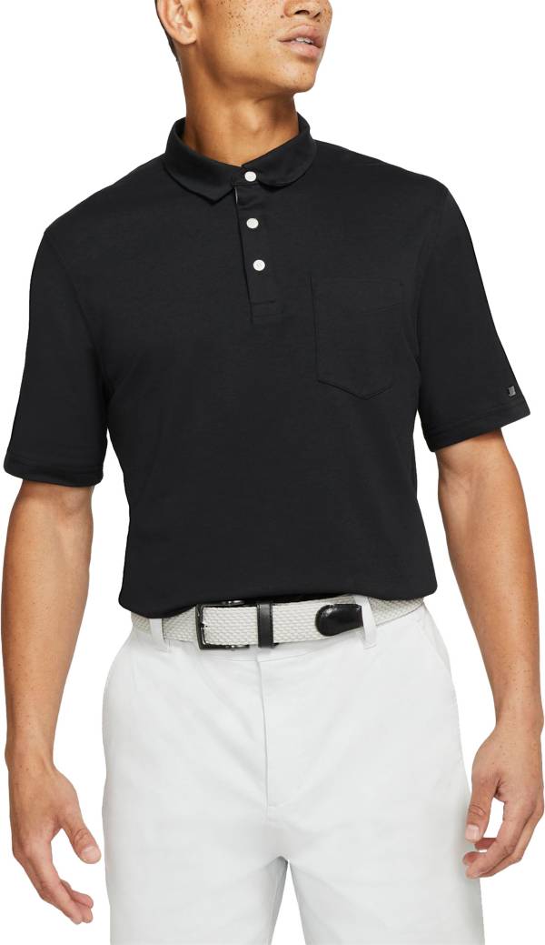 Players graphic print white golf shirt Men's Golf Polo (white