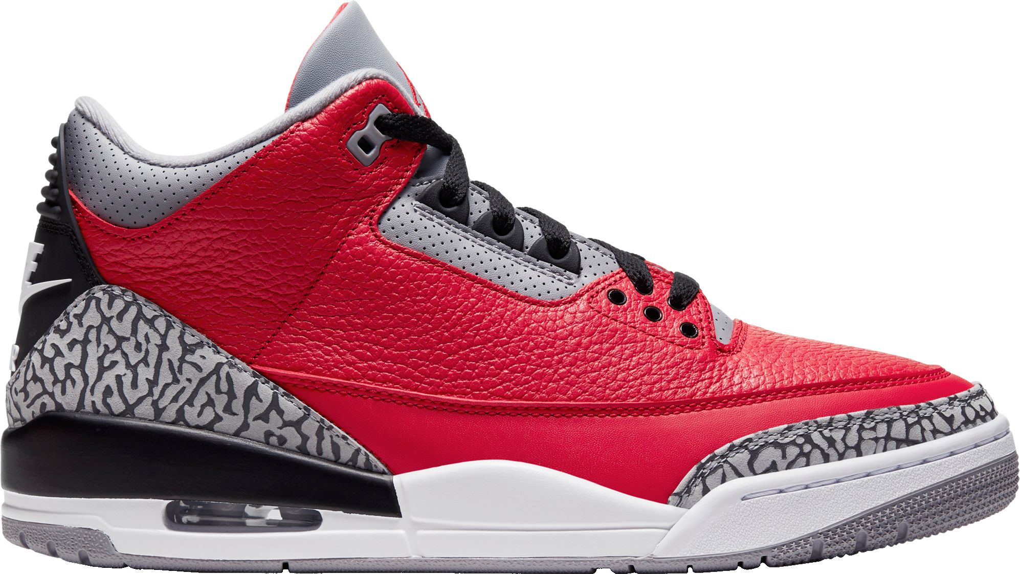 jordan retro 3 black and red