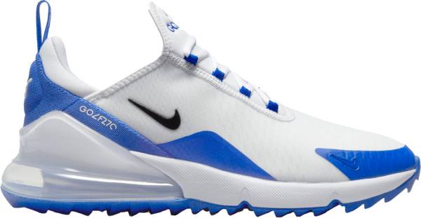 Nike Men's Air Max 270 G Golf Shoes, Size 10, White/Racer Blue