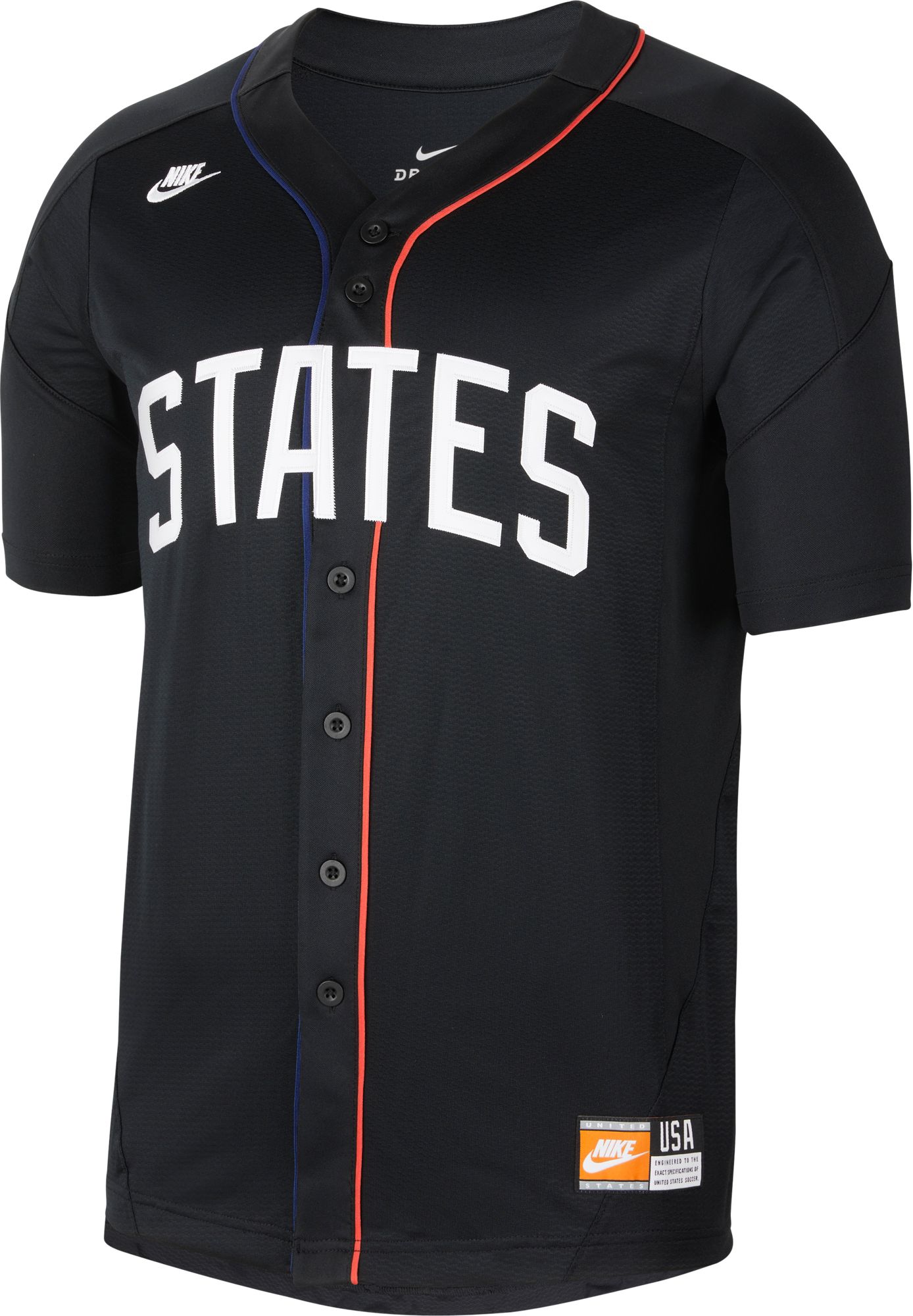 black nike baseball jersey