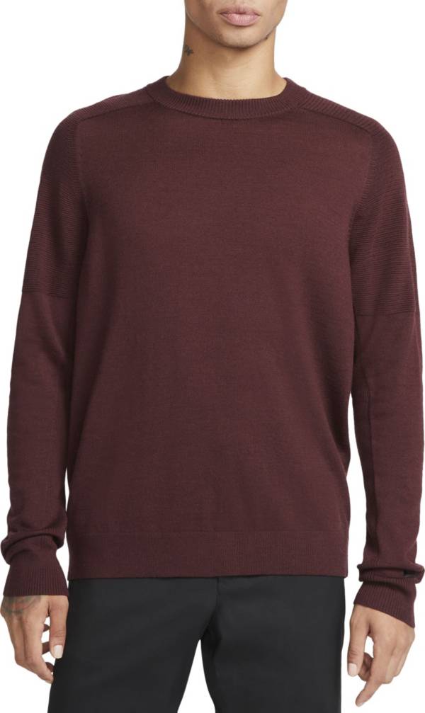 nike men's tiger woods knit golf sweater