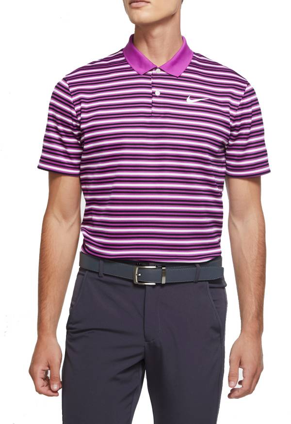 Nike Men's Dri-FIT Victory Striped Golf Polo