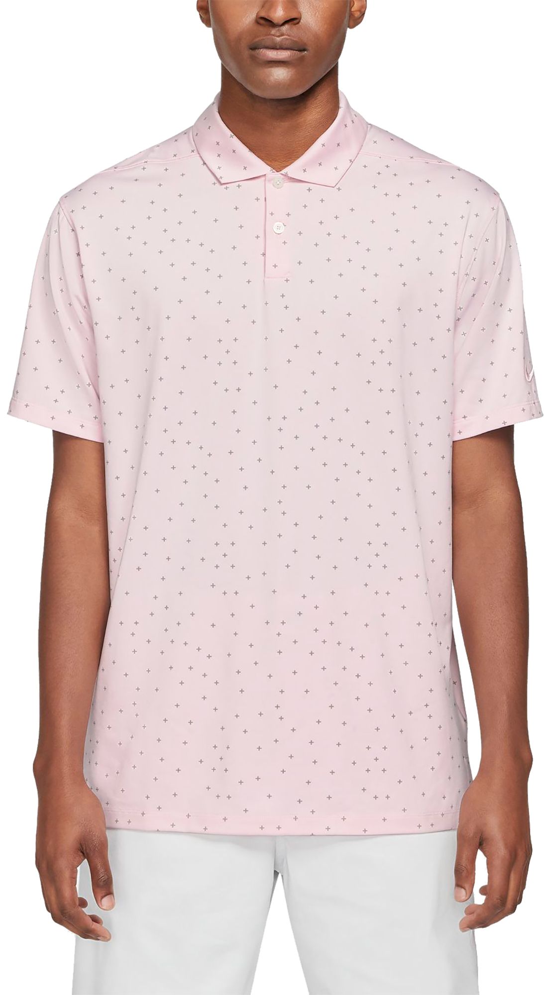 nike men's vapor print golf polo