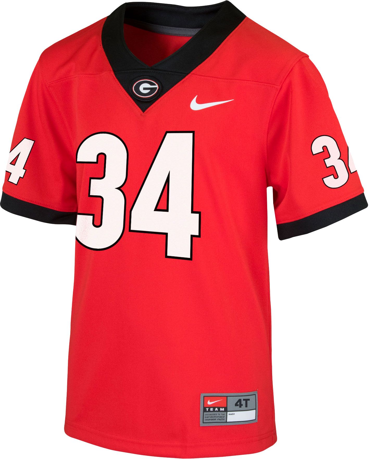georgia bulldogs jersey