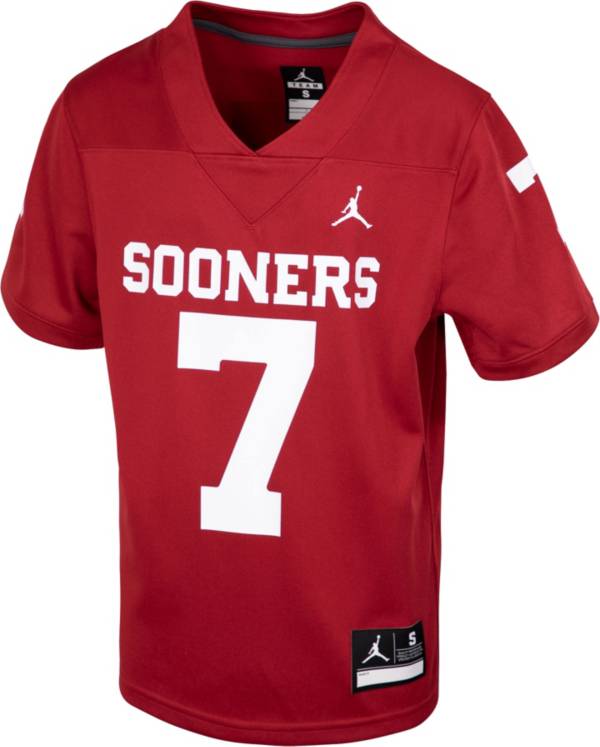 Nike Youth Oklahoma Sooners Crimson Replica Football Jersey