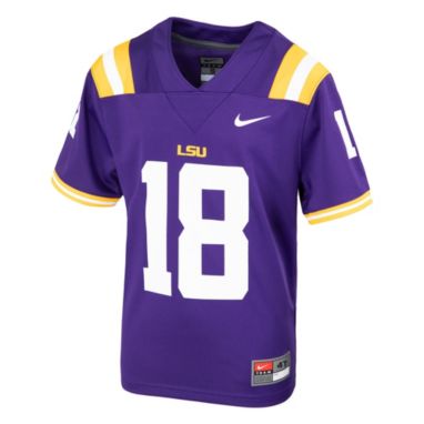 sorry, Nike Kids' LSU Tigers #18 Purple Replica Football Jersey is currently out of stock