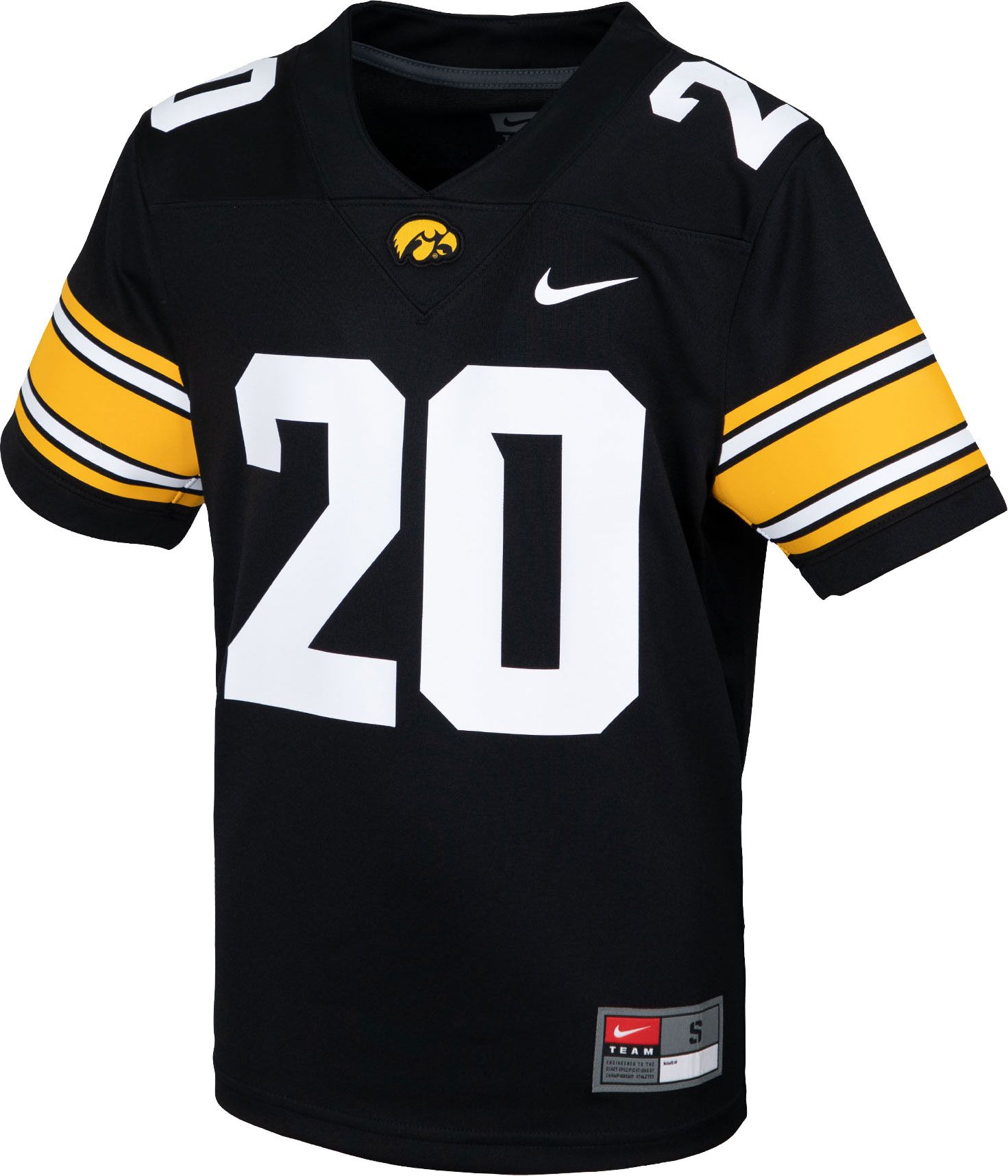 iowa hawkeye youth football jersey