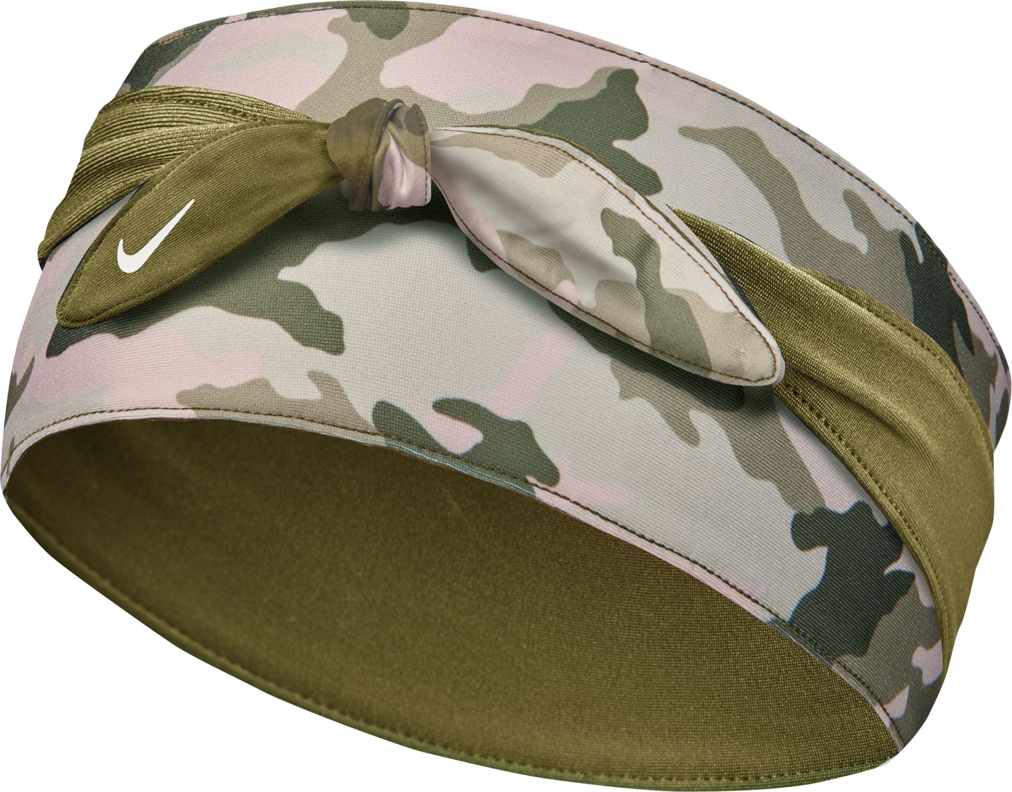 nike camo head tie