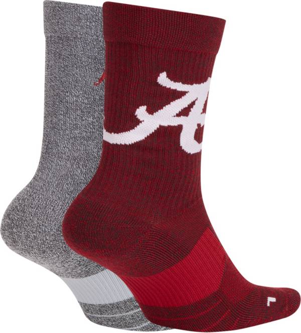 Nike Alabama Crimson Tide Multiplier 2-Pair Socks product image