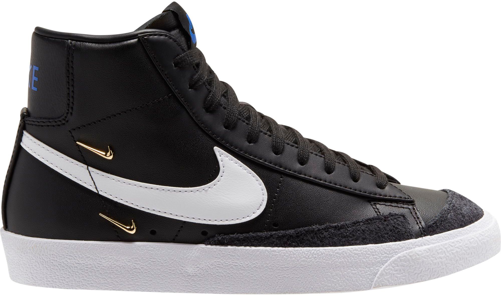 nike blazer mid womens black