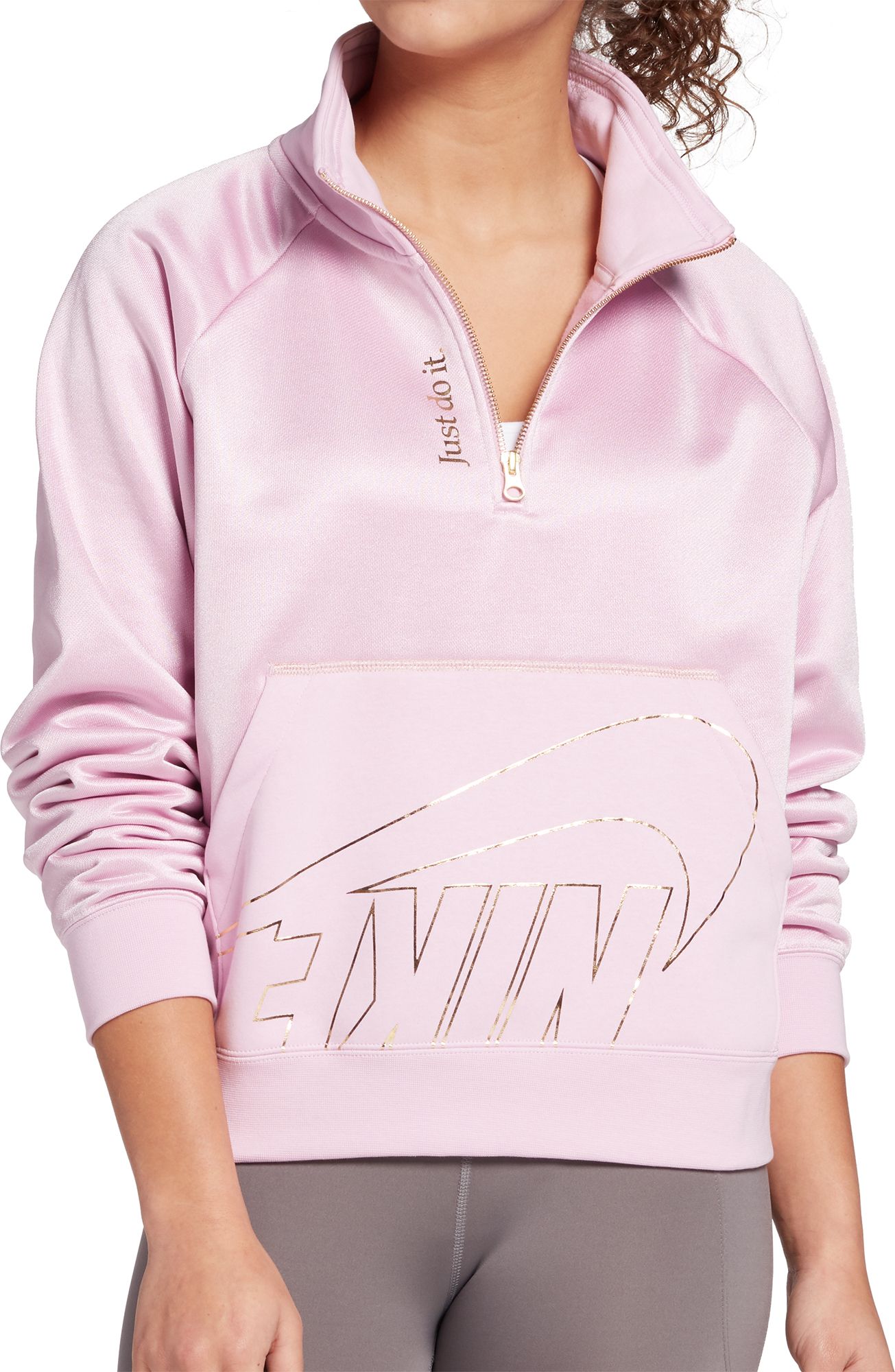 nike sportswear icon clash pink