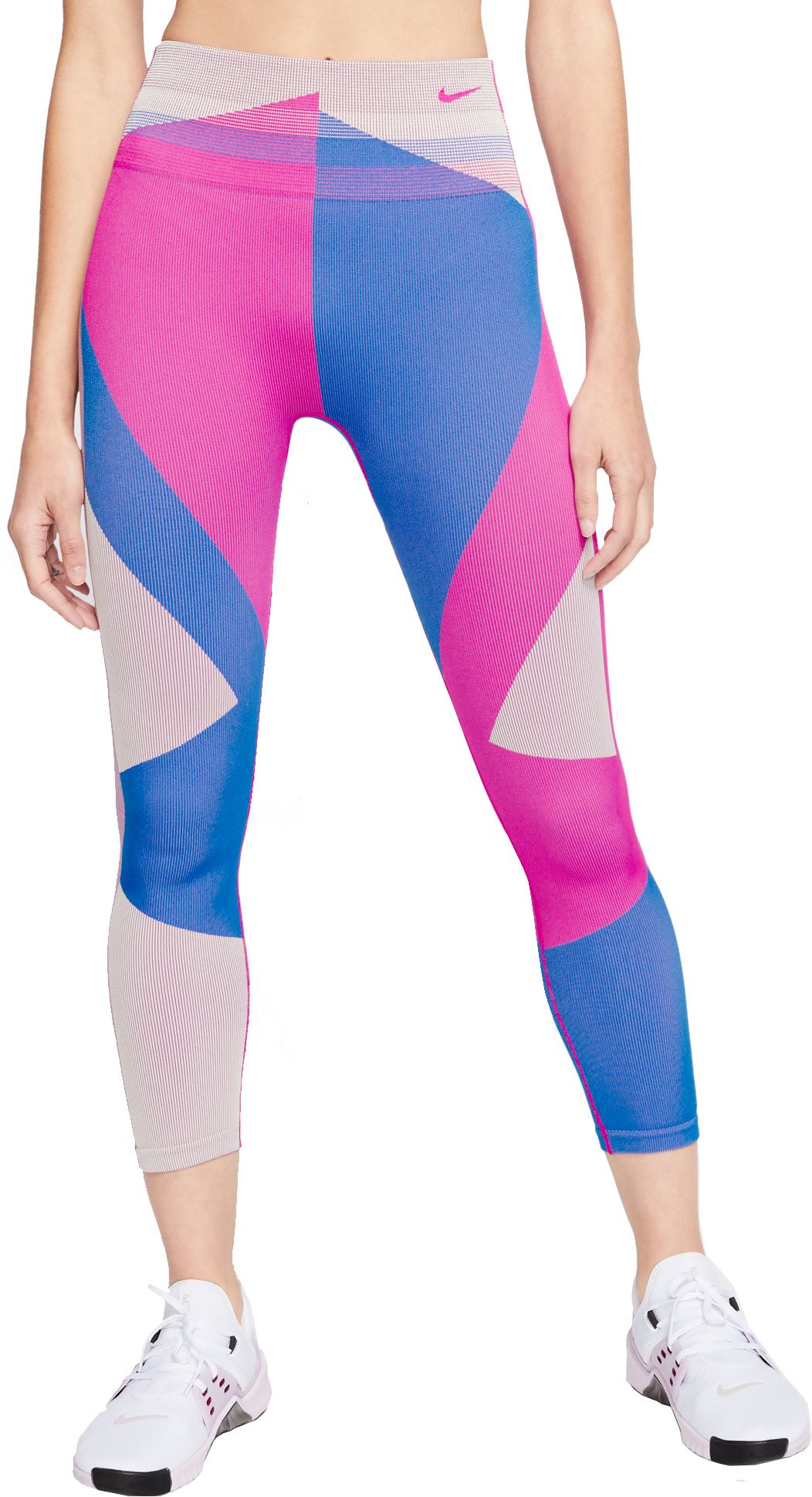 fire pink nike leggings