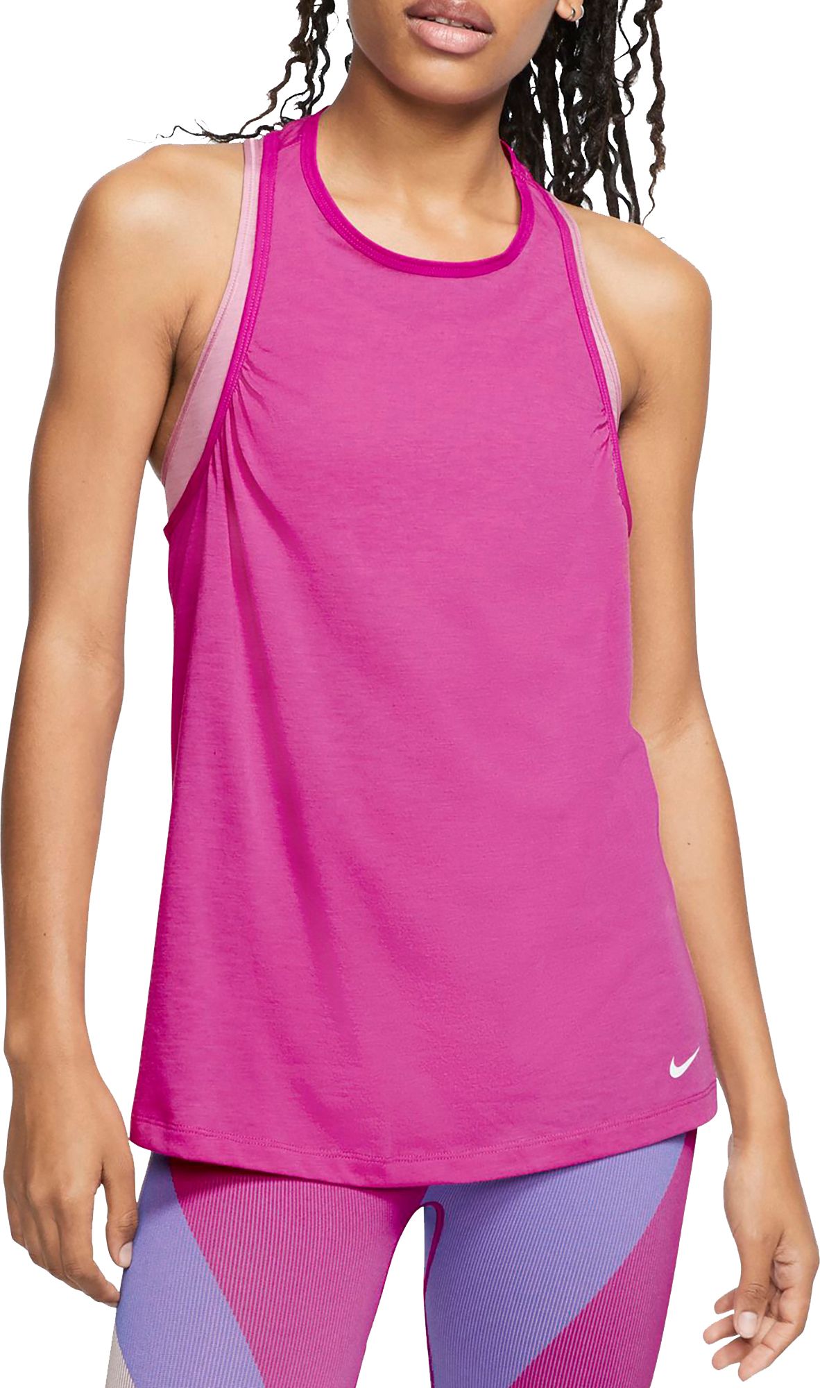nike icon clash tank top