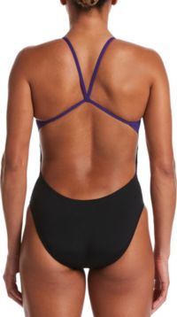 Nike color 2024 block swimsuit