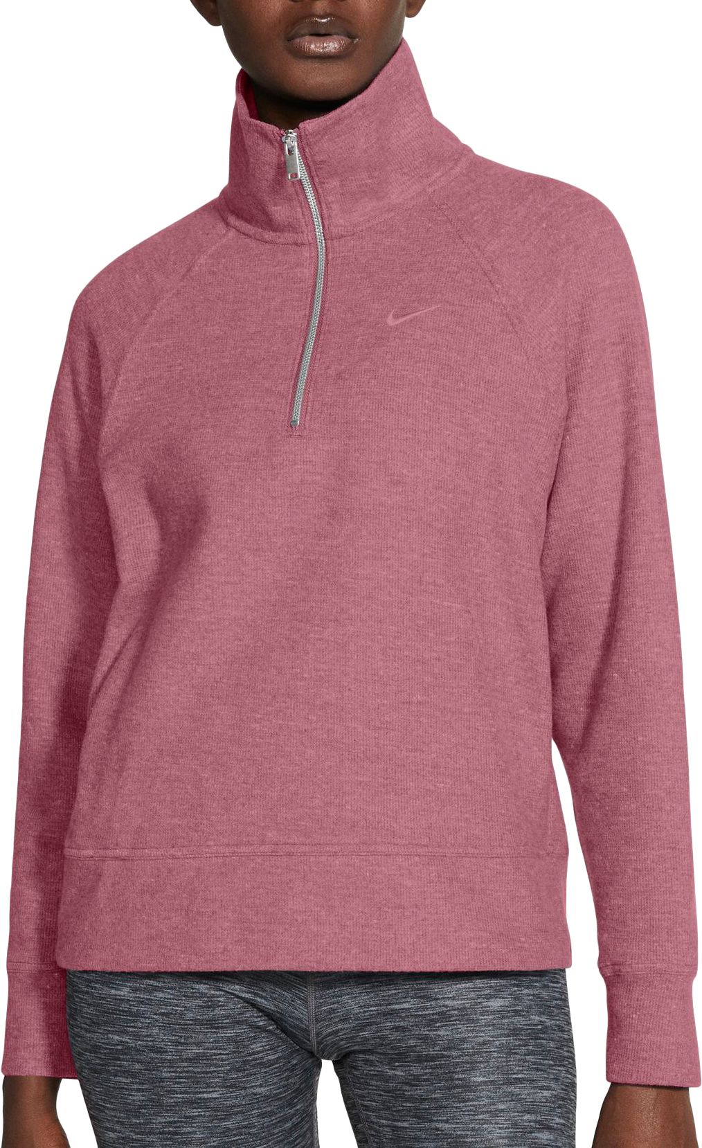 nike zip pullover women's