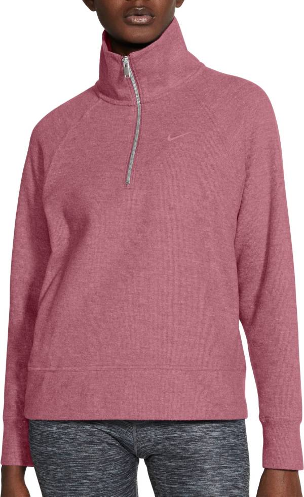 Nike Women's Hypernaturals ½-Zip Pullover Sweater | DICK'S ...