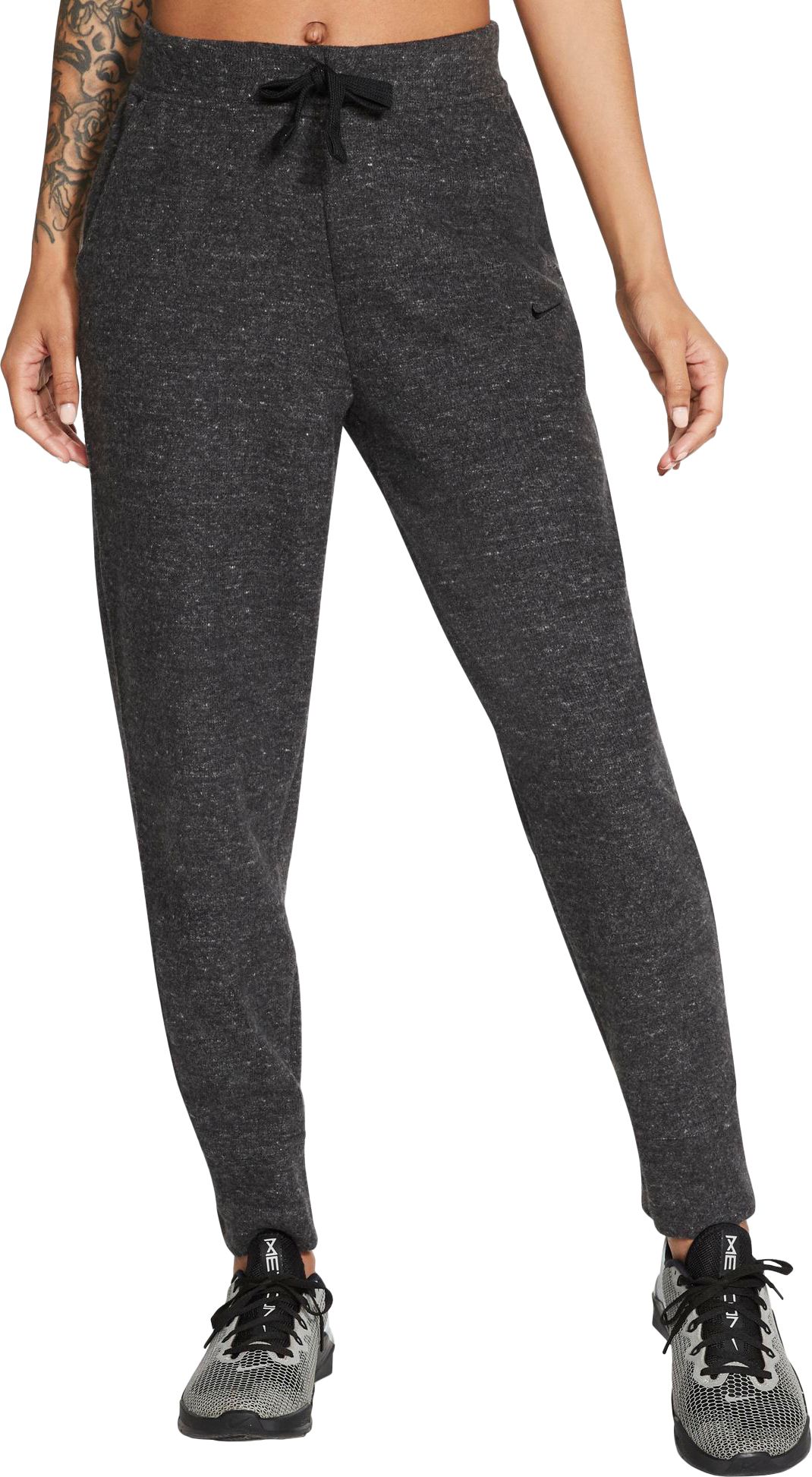 nike women's tapered fleece pants