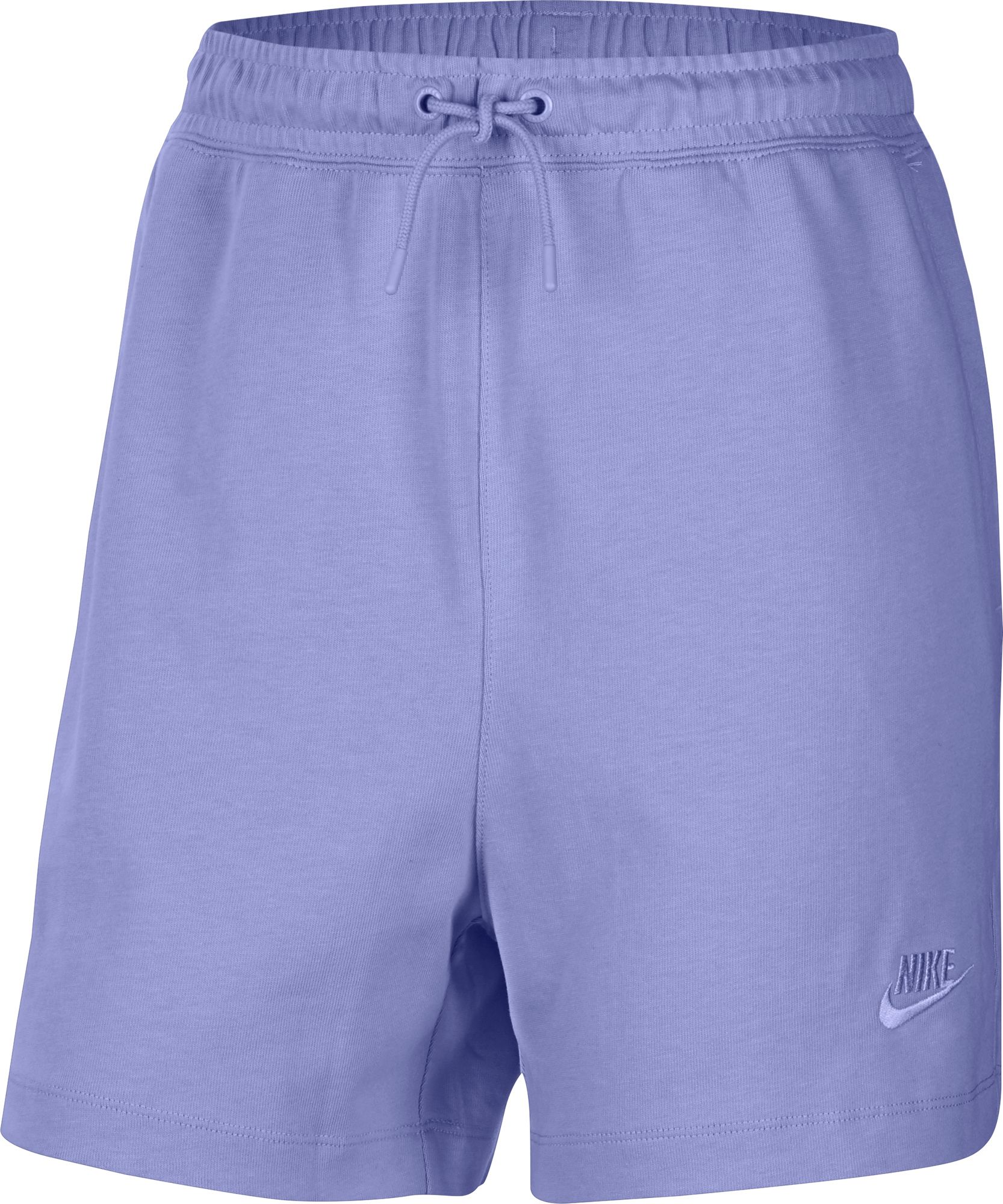 purple and blue nike shorts