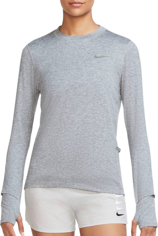 Nike Women's Element Running Crewneck Pullover Long Sleeve Shirt product image