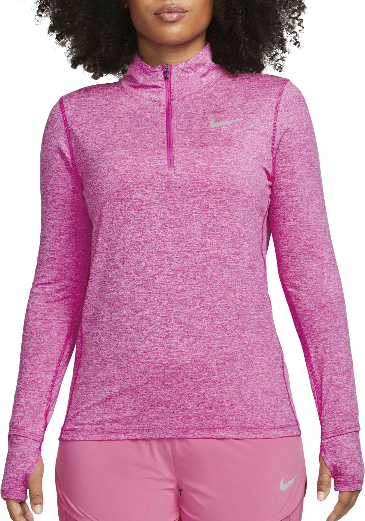 nike womens 1 2 zip
