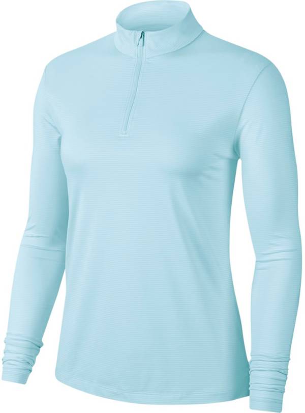 Nike Women S Dri Fit Uv Victory 1 2 Zip Long Sleeve Golf Pullover Golf Galaxy