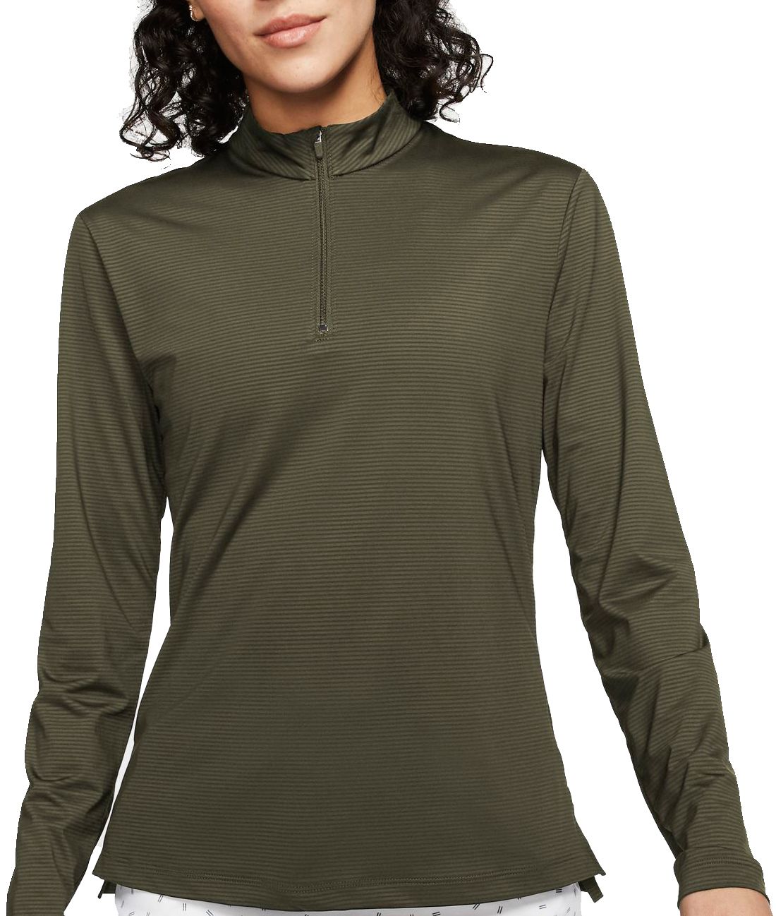 nike half zip womens top